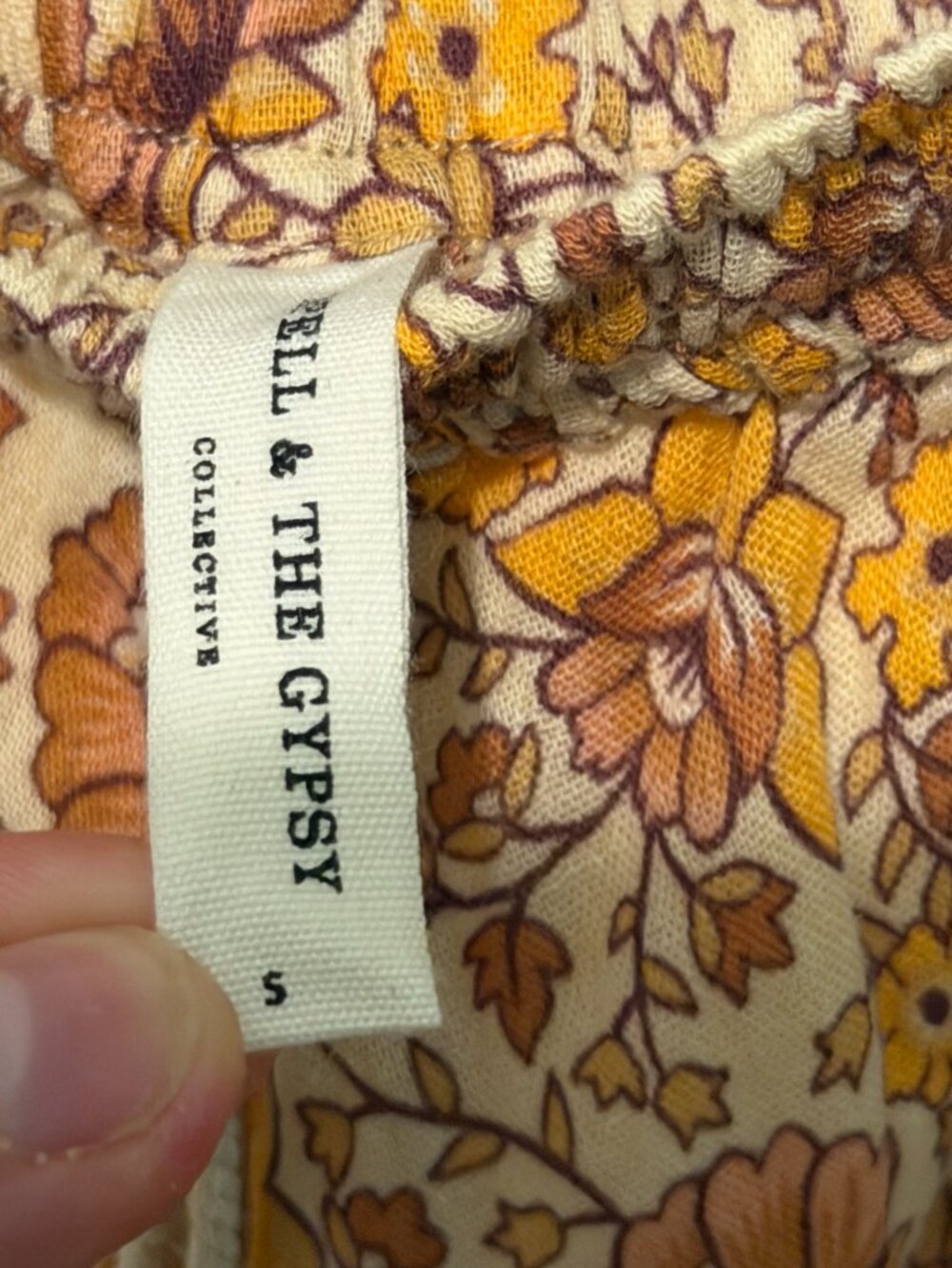 SOLD!!! Spell & The Gypsy Sundown Kerchief Skirt Spice - Picture 4 of 10
